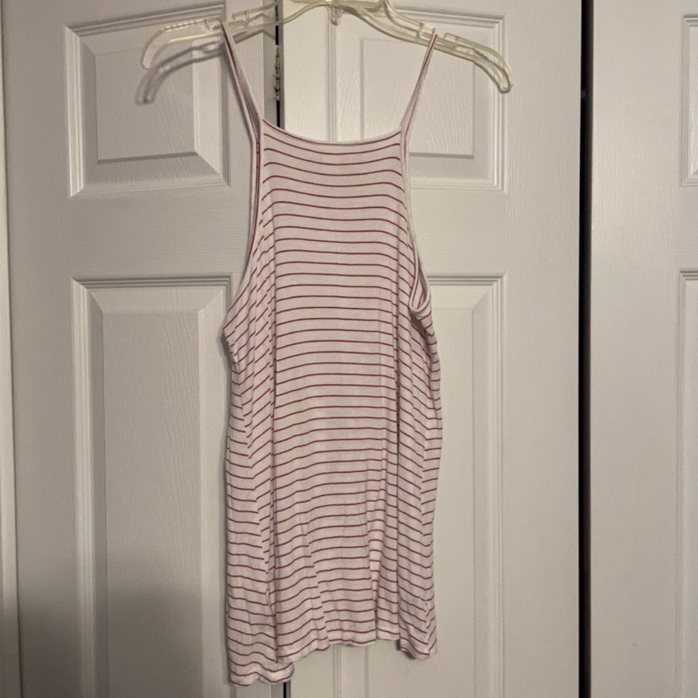 Mossimo Supply Co Racerback Stripped Tank Top - Picture 2 of 4